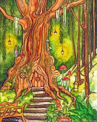 Enchanted Forest Painting By Numberss.png