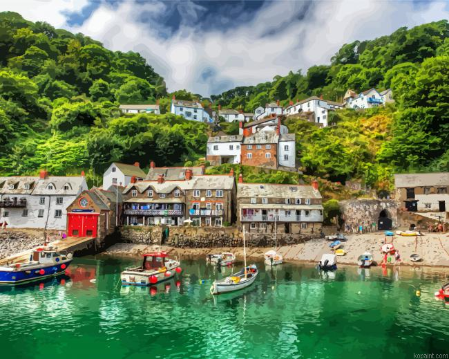 England Devon Paint By Numbers