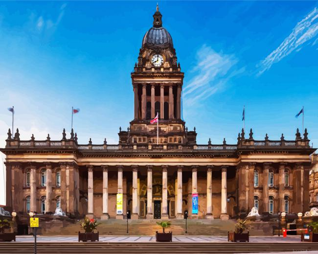 England Leeds Town Hall Tours Painting By Numberss.png