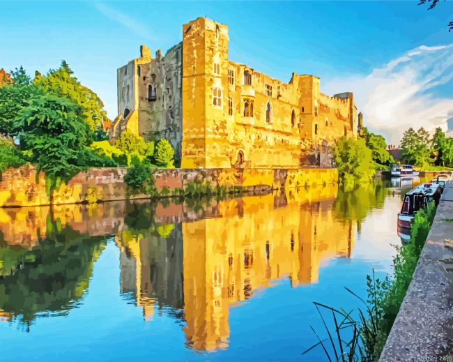 England Nottingham Newark Castle Painting By Numberss.png