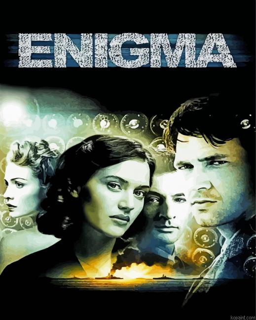Enigma Movie Poster Painting By Numberss.png