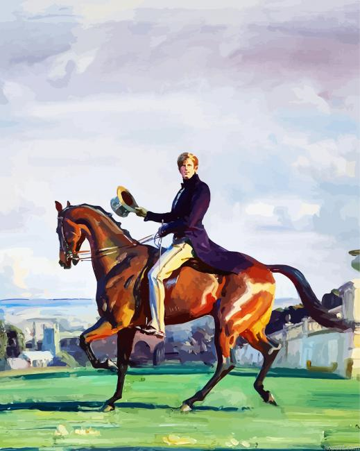 Equestrian Horse Rider Paint By Numbers.png