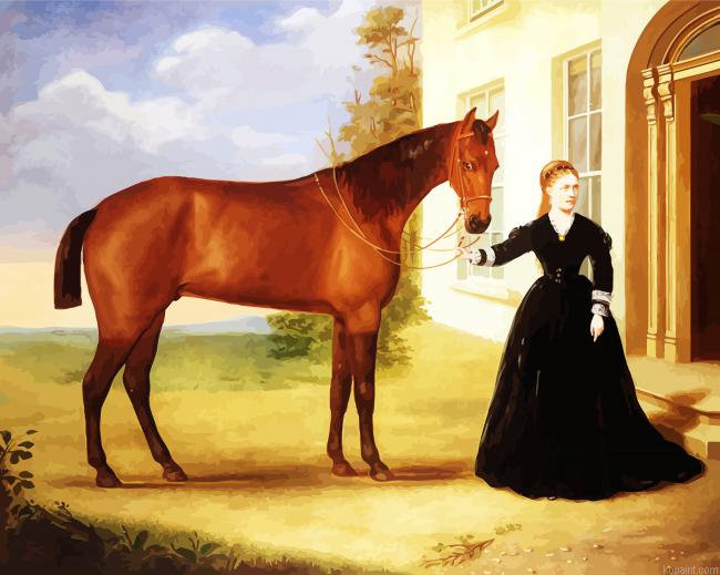 Equestrian Lady Paint By Numbers.png