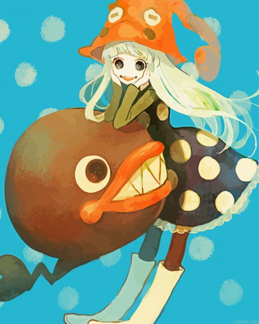 Eruka Frog Anime Character Painting By Numberss.png
