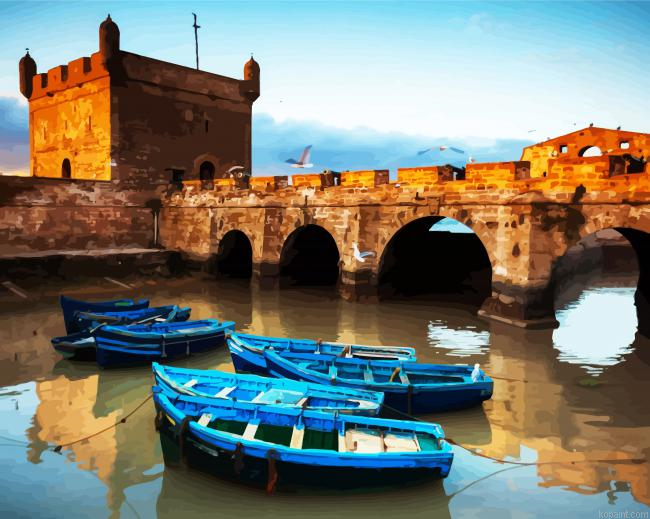 Essaouira Citadel Paint By Numbers.png