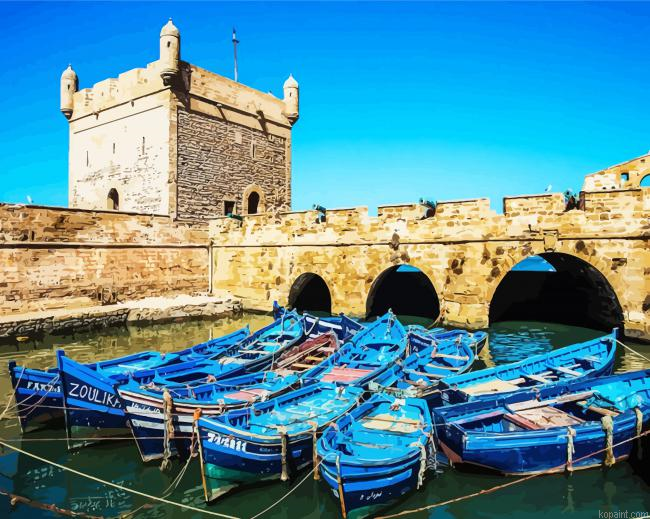 Essaouira Citadel Port Painting By Numberss.png