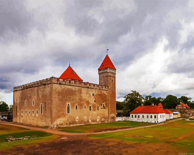Estonia Kuressaare Castle Paint By Numbers.png