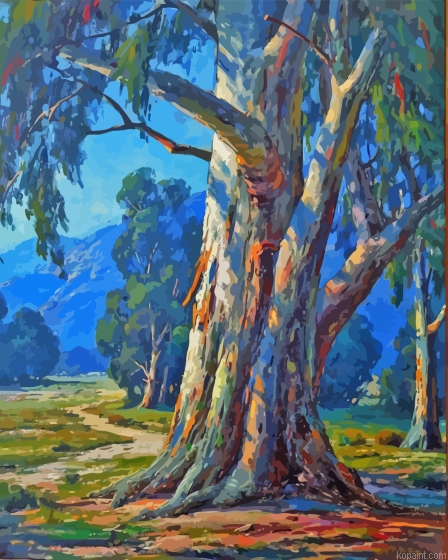 Eucalyptus Trees Painting By Numberss.png