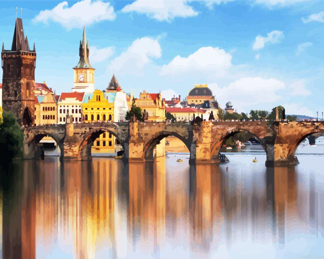 Europe Danube River Paint By Numbers