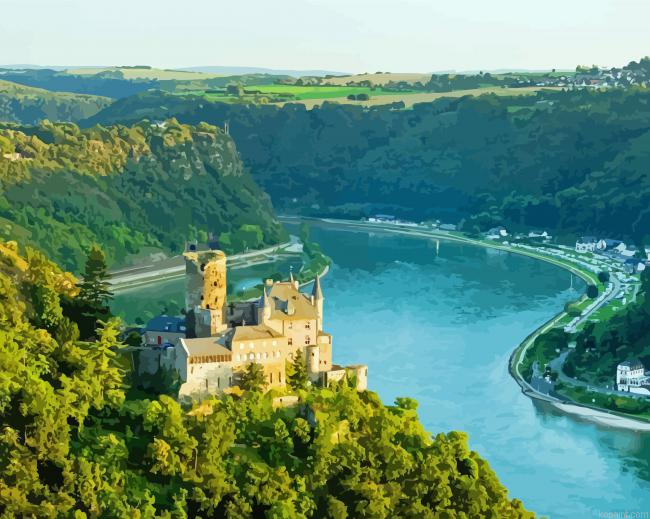 Europe Rhine River Painting By Numberss.png