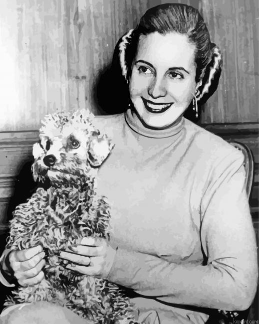 Eva Peron Paint By Numbers