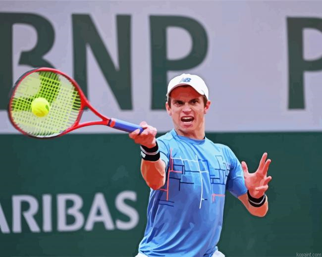 Evan Furness Tennis Player Painting By Numberss.png