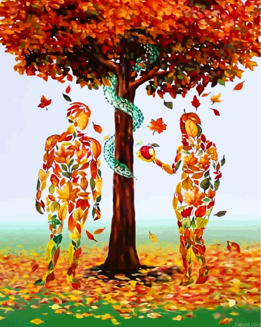 Eve And Adam Painting By Numberss.png