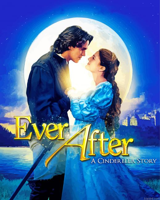 Ever After A Cinderella Story Poster Painting By Numberss.png