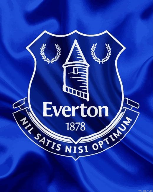 Everton Football Club Logo Painting By Numberss.png