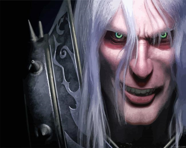 Evil Arthas Menethil Painting By Numberss.png