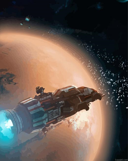 Expanse Rocinante Painting By Numberss.png