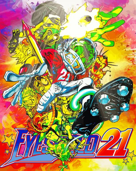 Eyeshield 21 Anime Art Paint By Numbers
