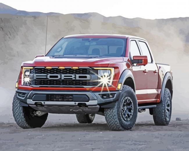F 150 Truck Painting By Numberss.png