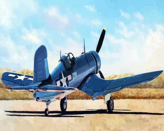 F4u Aircraft Paint By Numbers.png