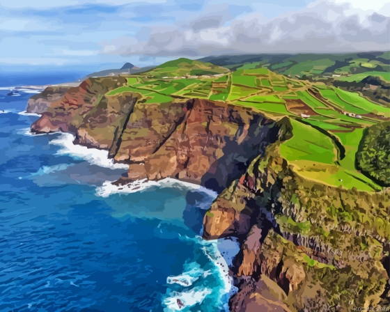 Faial Island Paint By Numbers