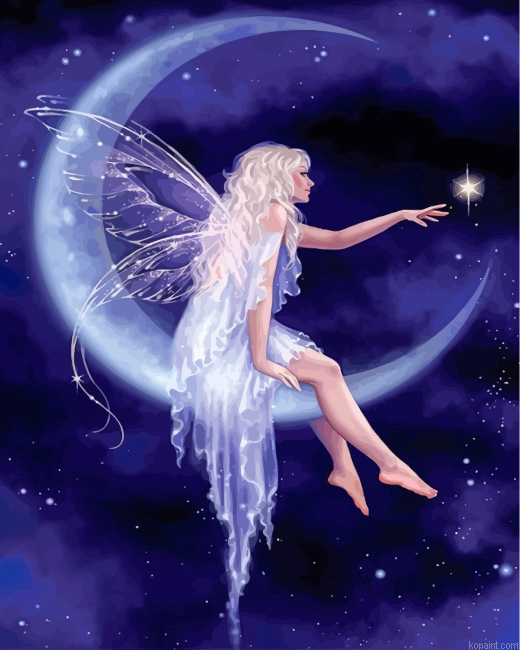 Fairy Moon Painting By Numberss.png
