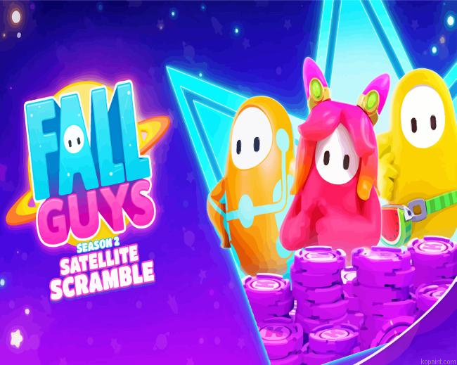 Fall Guys Video Game Painting By Numberss.png