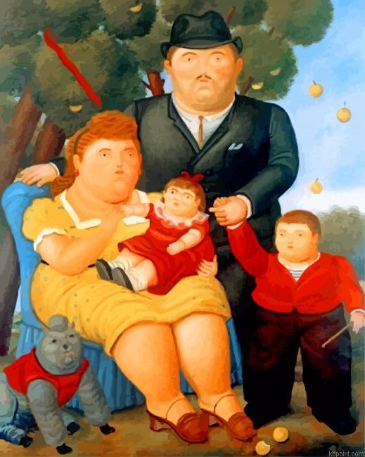 Family Fernando Botero Painting By Numberss.png