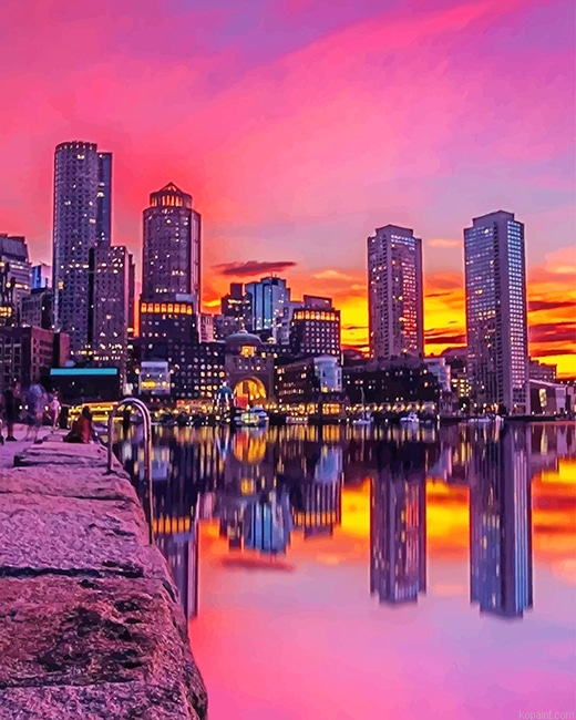 Fan Pier Park Boston New Painting By Numberss.png