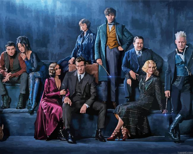 Fantastic Beasts Characters Painting By Numberss.png