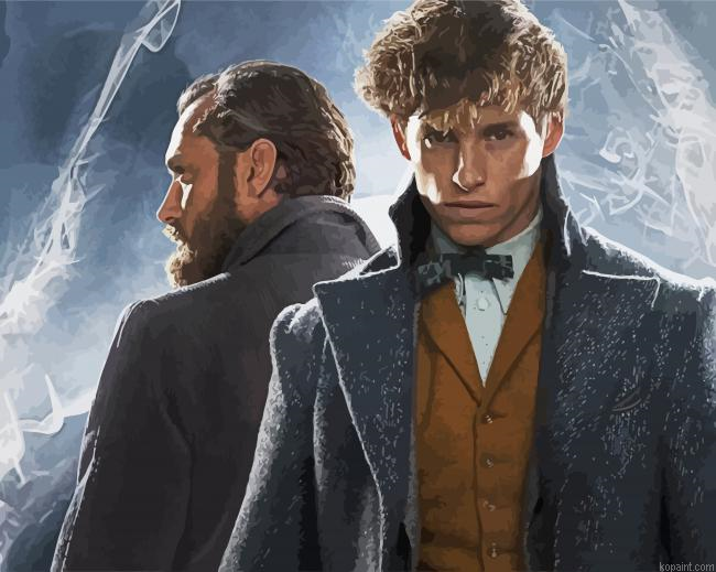 Fantastic Beasts Movie Characters Painting By Numberss.png
