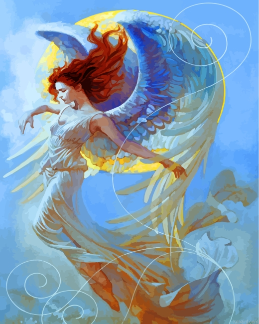 Fantasy Angel Girl Painting By Numberss.png
