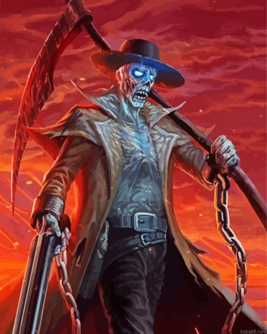 Fantasy Cowboy Skull Painting By Numberss.png