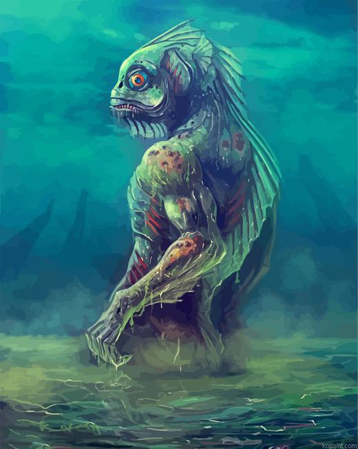 Fantasy Dagon Painting By Numberss.png