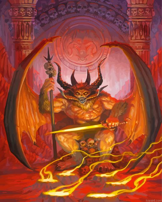 Fantasy Demon Of Lord Painting By Numberss.png