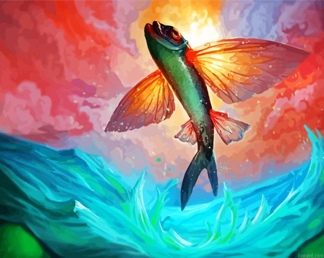 Fantasy Fly Fish Painting By Numberss.png