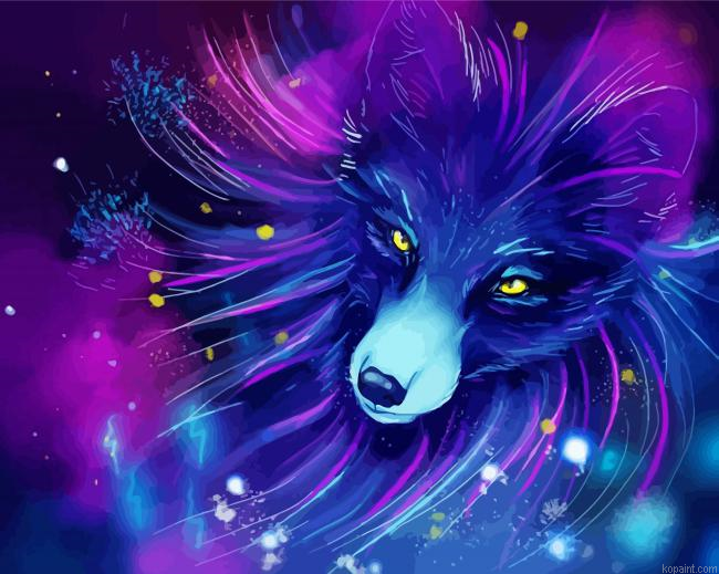 Fantasy Fox Art Painting By Numberss.png