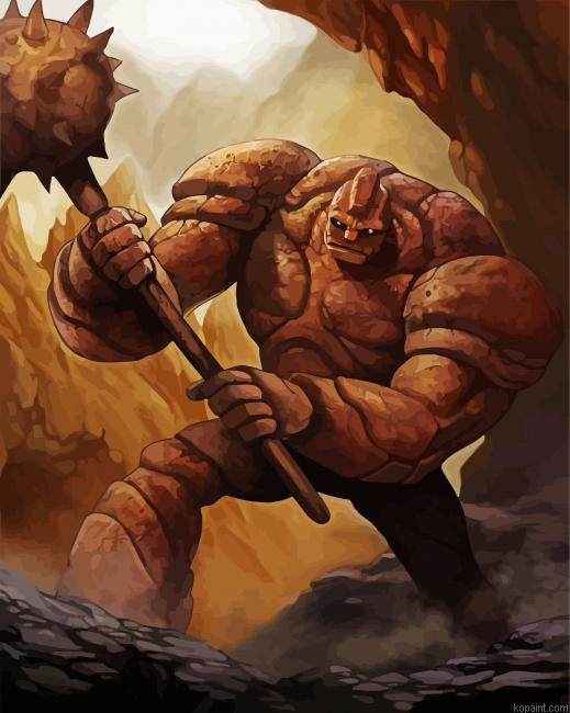 Fantasy Golem Painting By Numberss.png