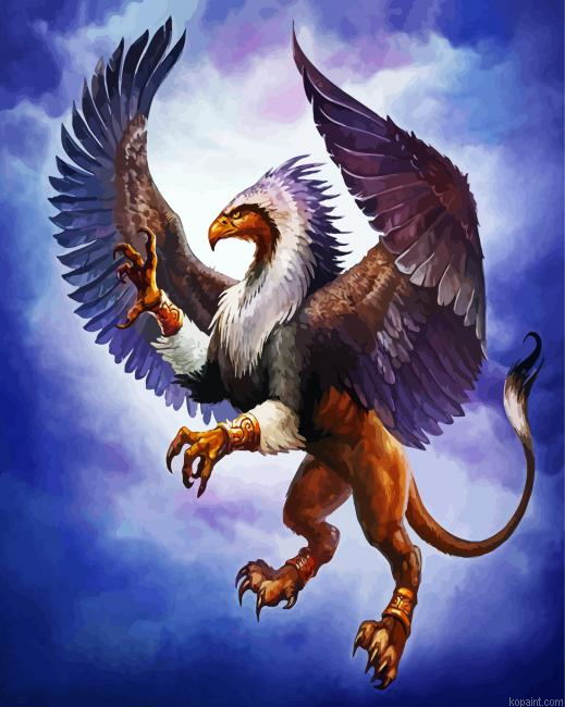 Fantasy Griffin Painting By Numberss.png