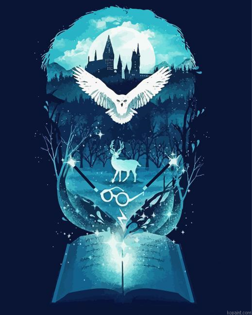 Fantasy Harry Potter Paint By Numbers