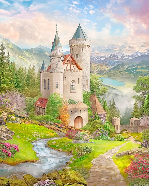 Fantasy Heaven New Painting By Numberss.png