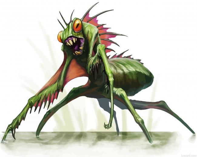 Fantasy Mantis Painting By Numberss.png