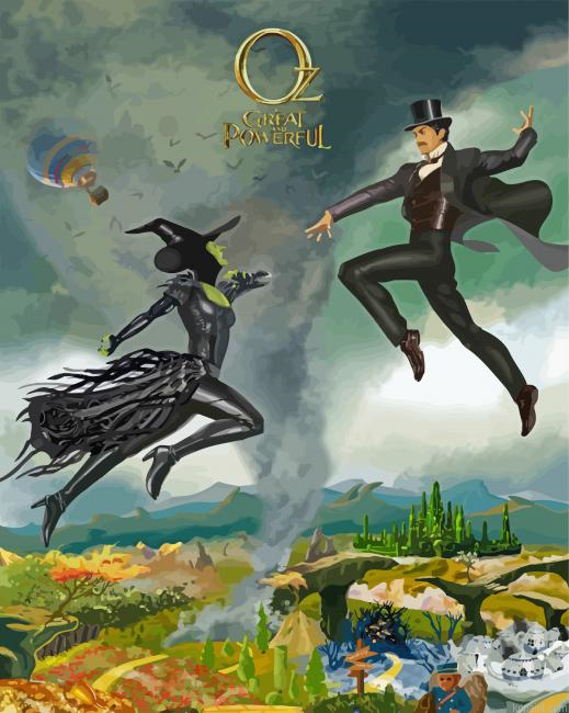 Fantasy Oz The Great And Powerful Painting By Numberss.png