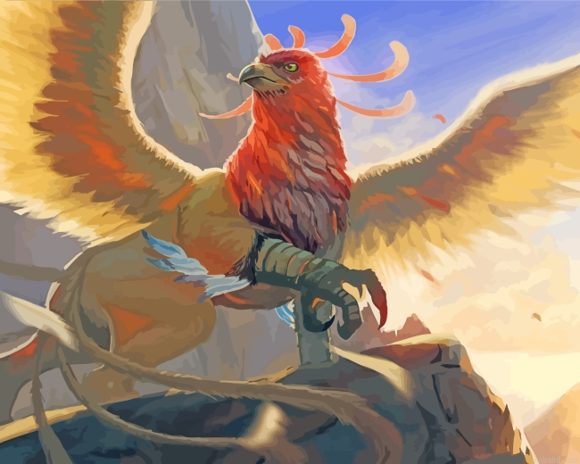 Fantasy Retaliator Griffin Painting By Numberss.png