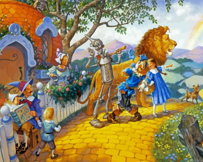 Fantasy The Wizard Of Oz Painting By Numberss.png