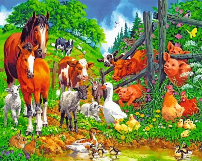 Farm Animals Painting By Numberss.png