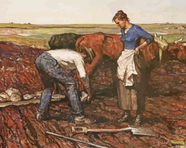 Farmers By Harvey Dunn Painting By Numberss.png