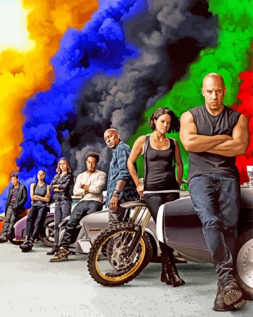 Fast And Furious 9 Painting By Numberss.png