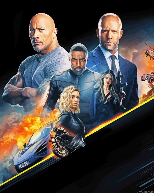 Fast And Furious Movie Painting By Numberss.png