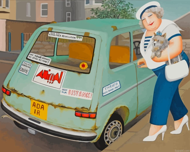 Fat Classy Woman Painting By Numberss.png